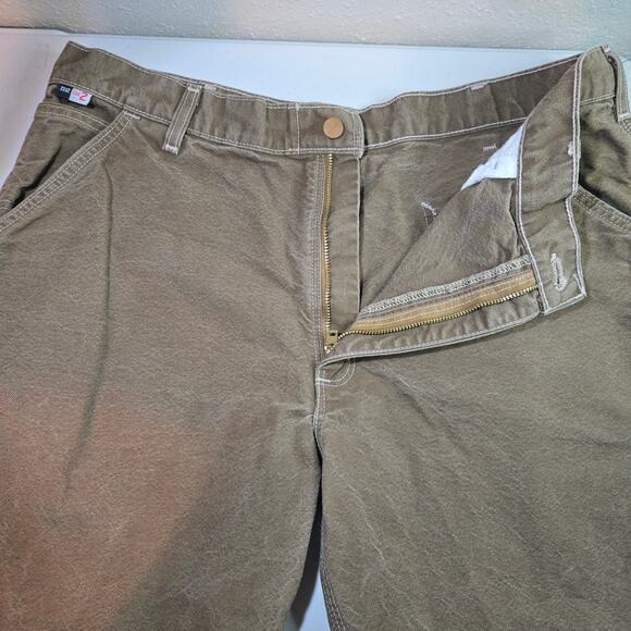 Carhartt Flame Resistance Washed Duck Loose Fit Pant Men's Size 38 - Picture 5 of 8
